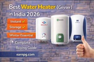 Best Water Heater (Geyser) in India 2026 – Top Instant & Storage Geysers (Buying Guide)